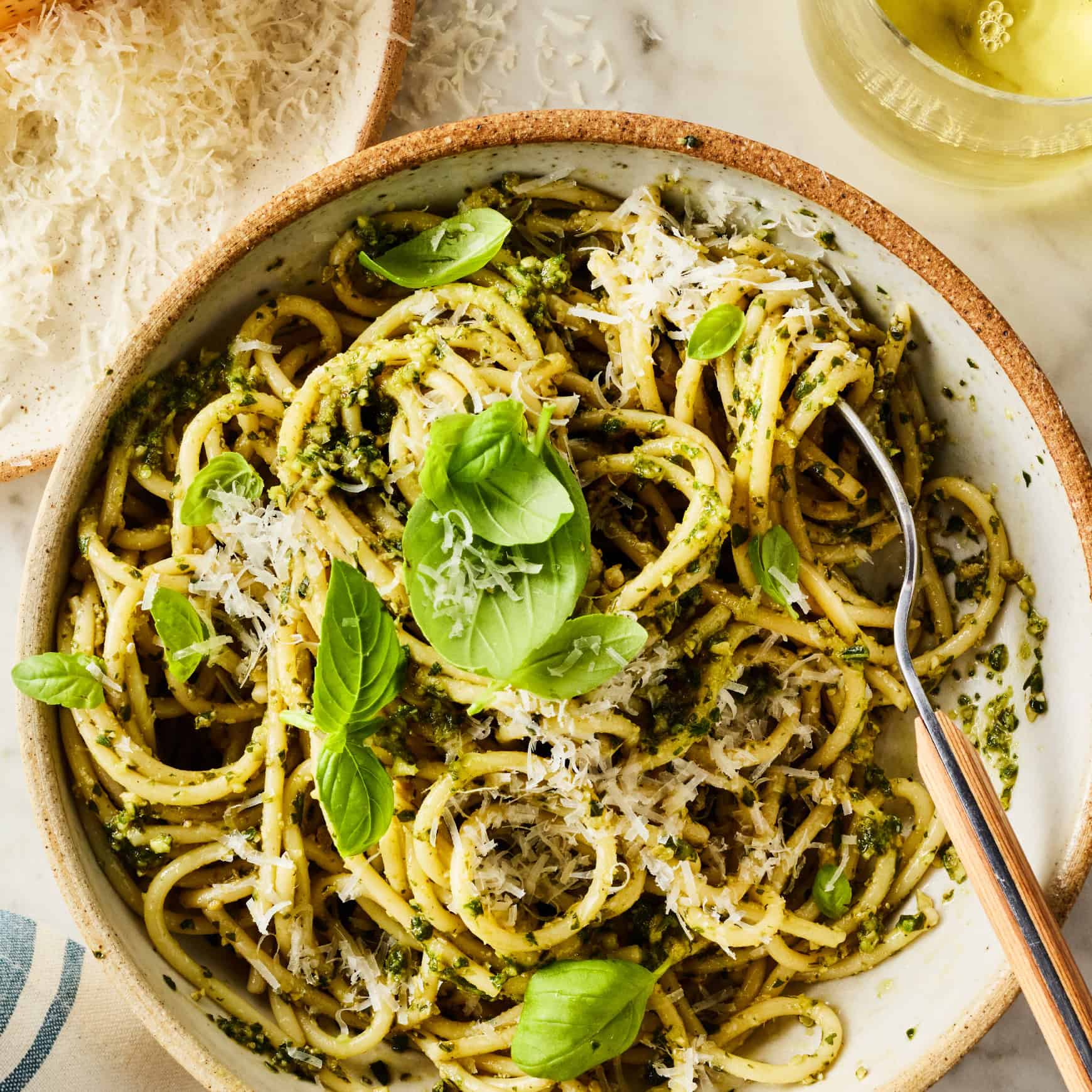 Pesto pasta recipe