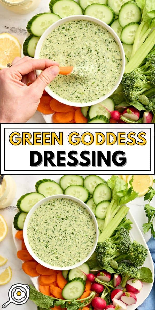 green goddess dressing pin image