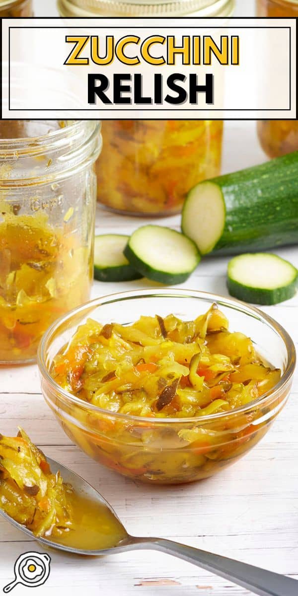 zucchini relish pin image