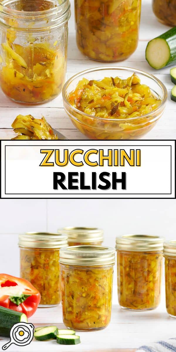 zucchini relish pin image