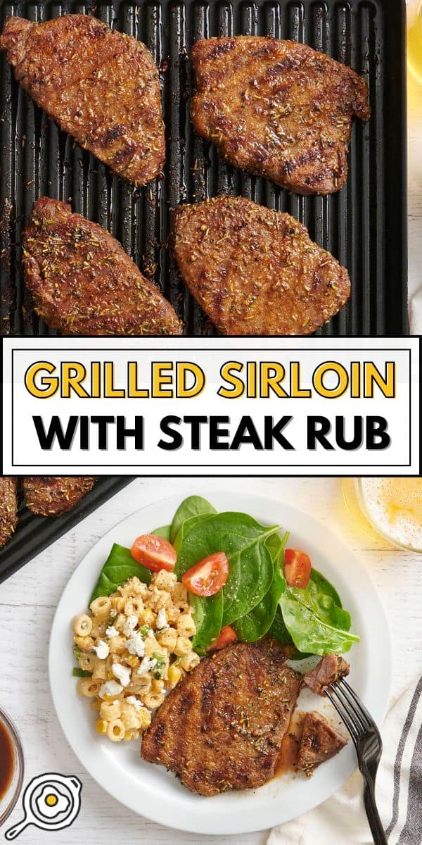 grilled sirloin tenders pin image