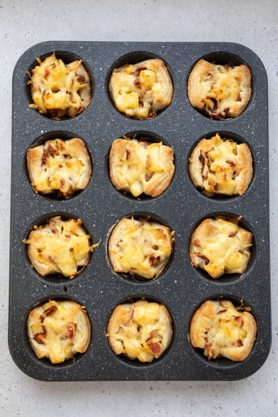 Bake the apple bites