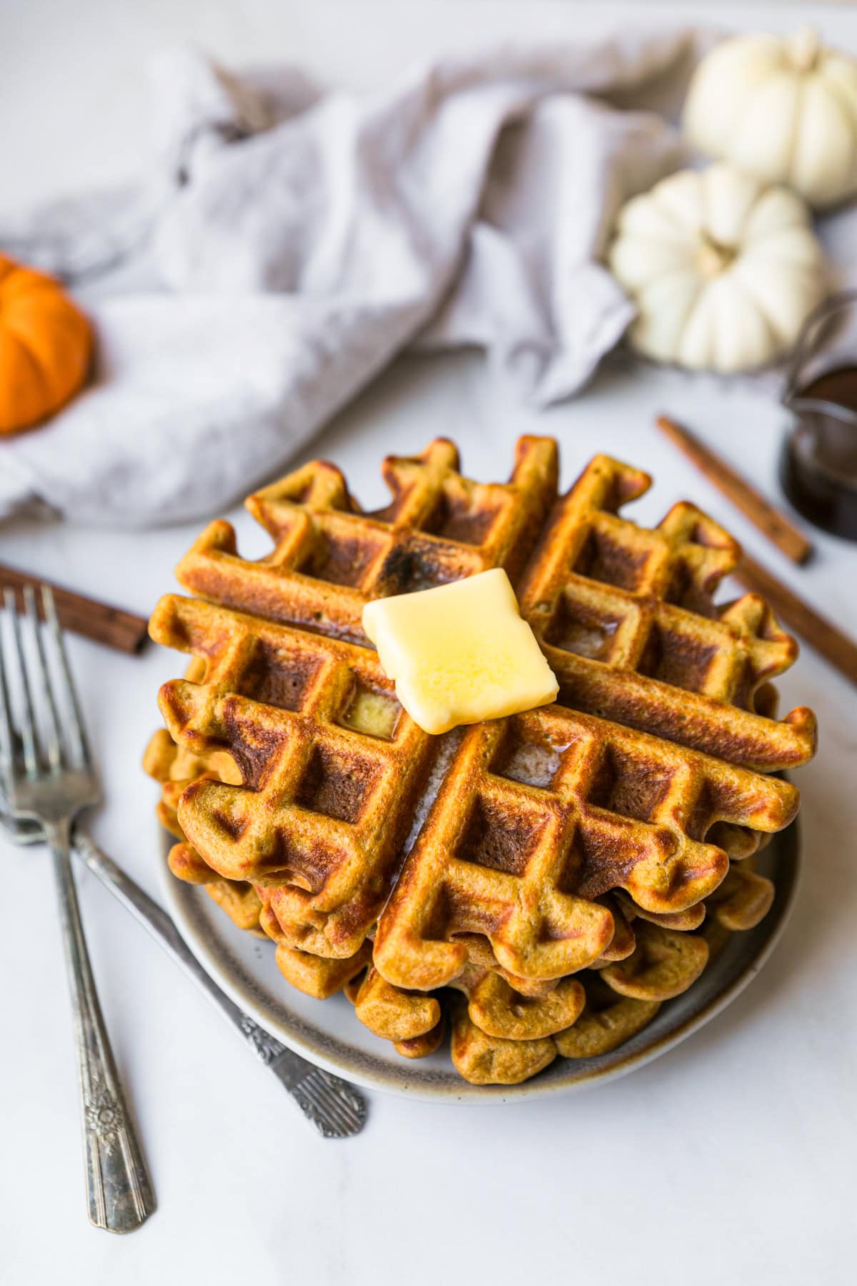 Pumpkin Waffles