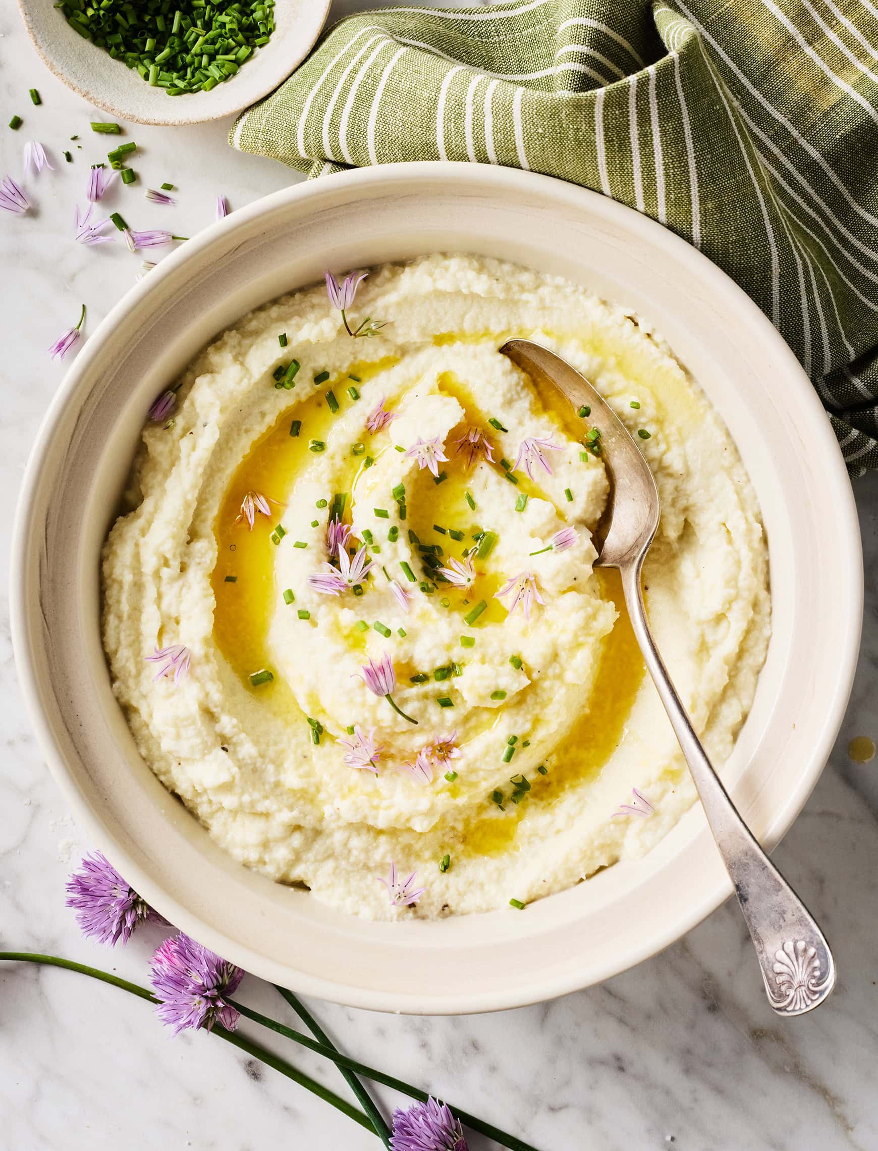 Cauliflower mashed potatoes