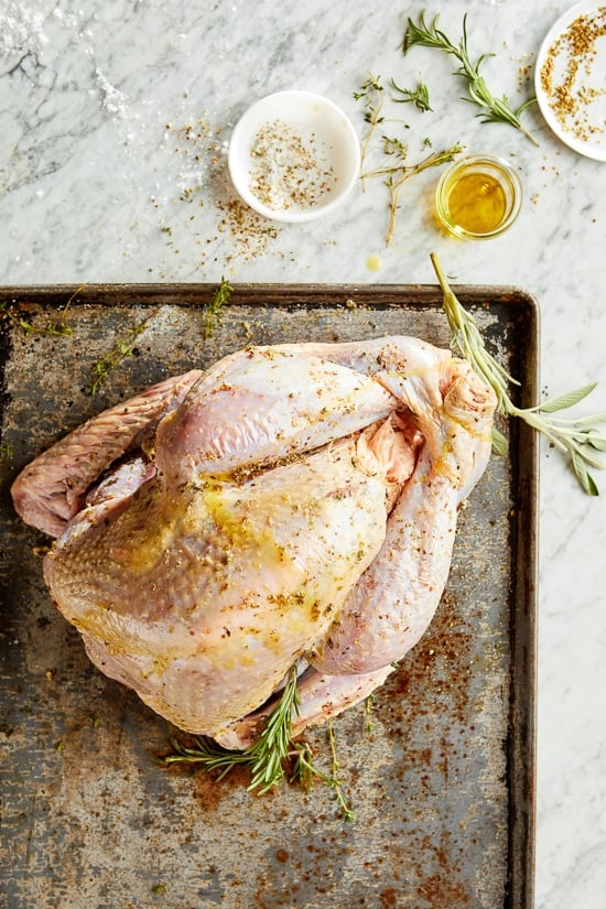 Dry Brine Turkey Ingredients