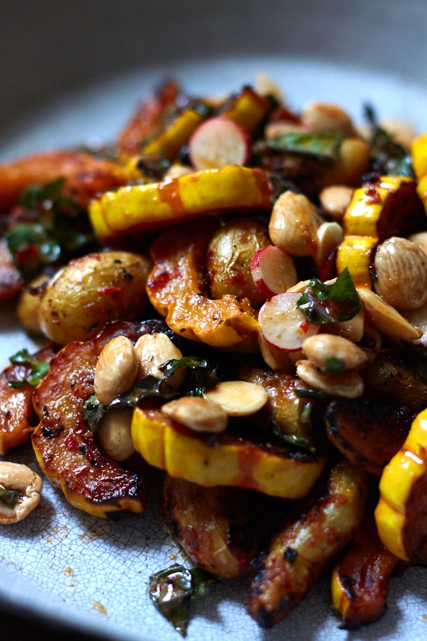 roasted delicata squash as a thanksgiving side