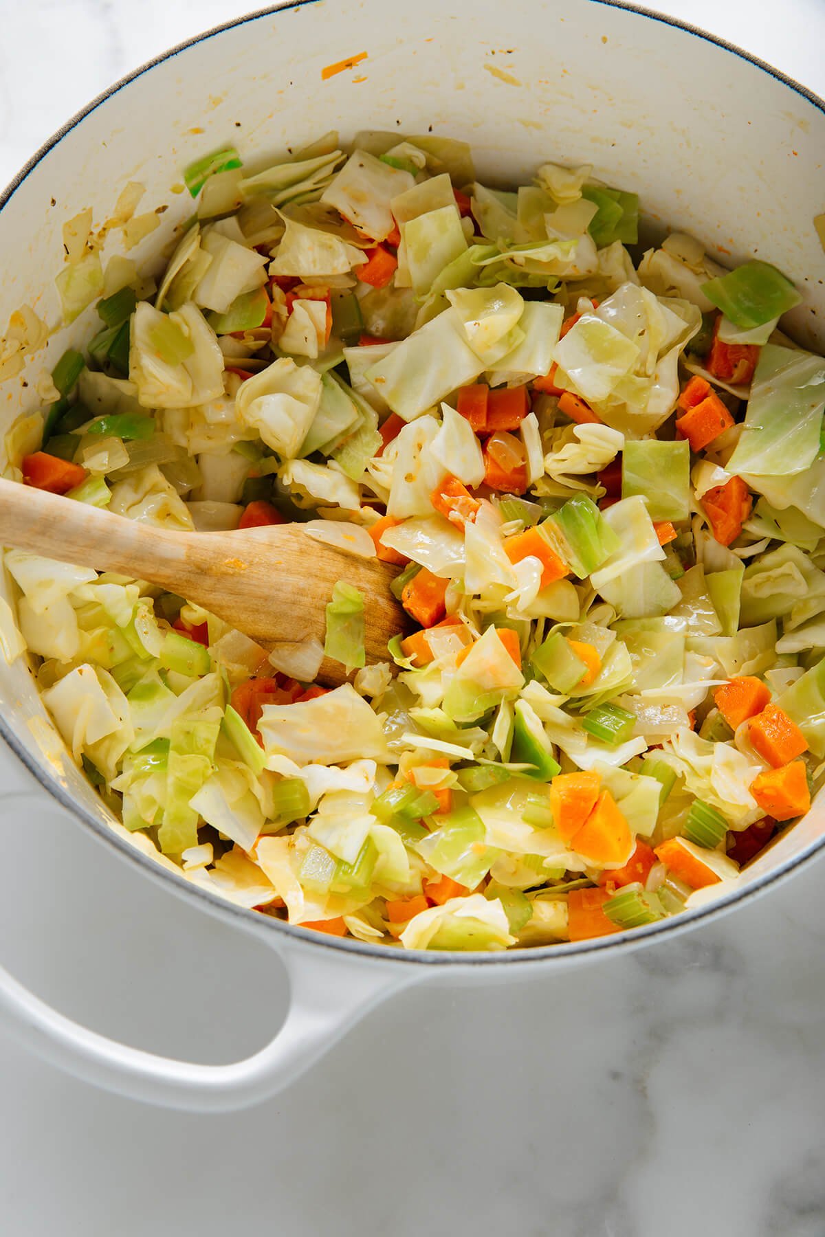 sautéed cabbage for soup